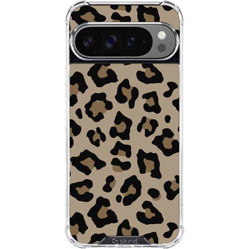 Leopard Print Google Pixel 10 Pro XL Clear Case